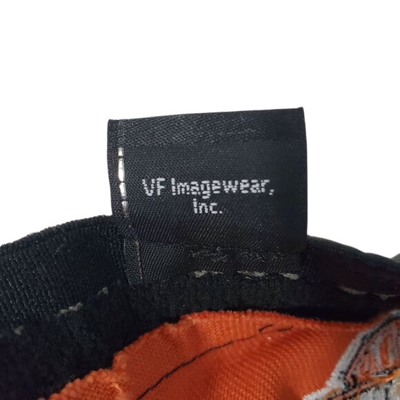 Harley-Davidson Augusta GA Orange Cotton Cap Embroidered Hat VF Imagewear 7 3/4 - Picture 12 of 12